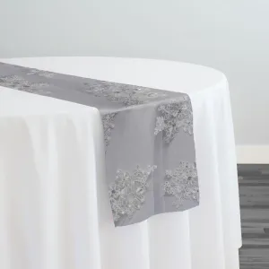 10pcs - Venetian Lace Table Runner 14"x120" - White