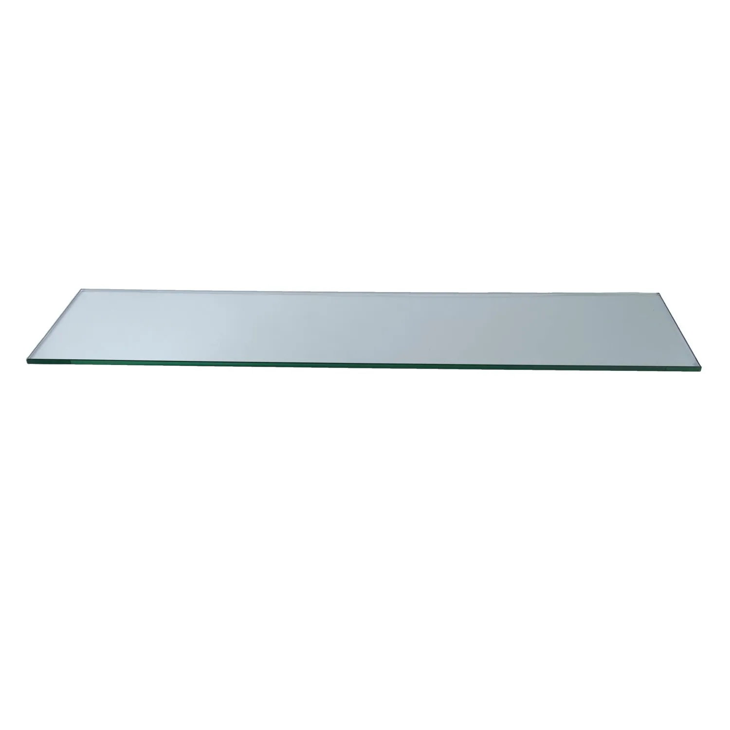 8" x 21" Rectangle Tempered Glass