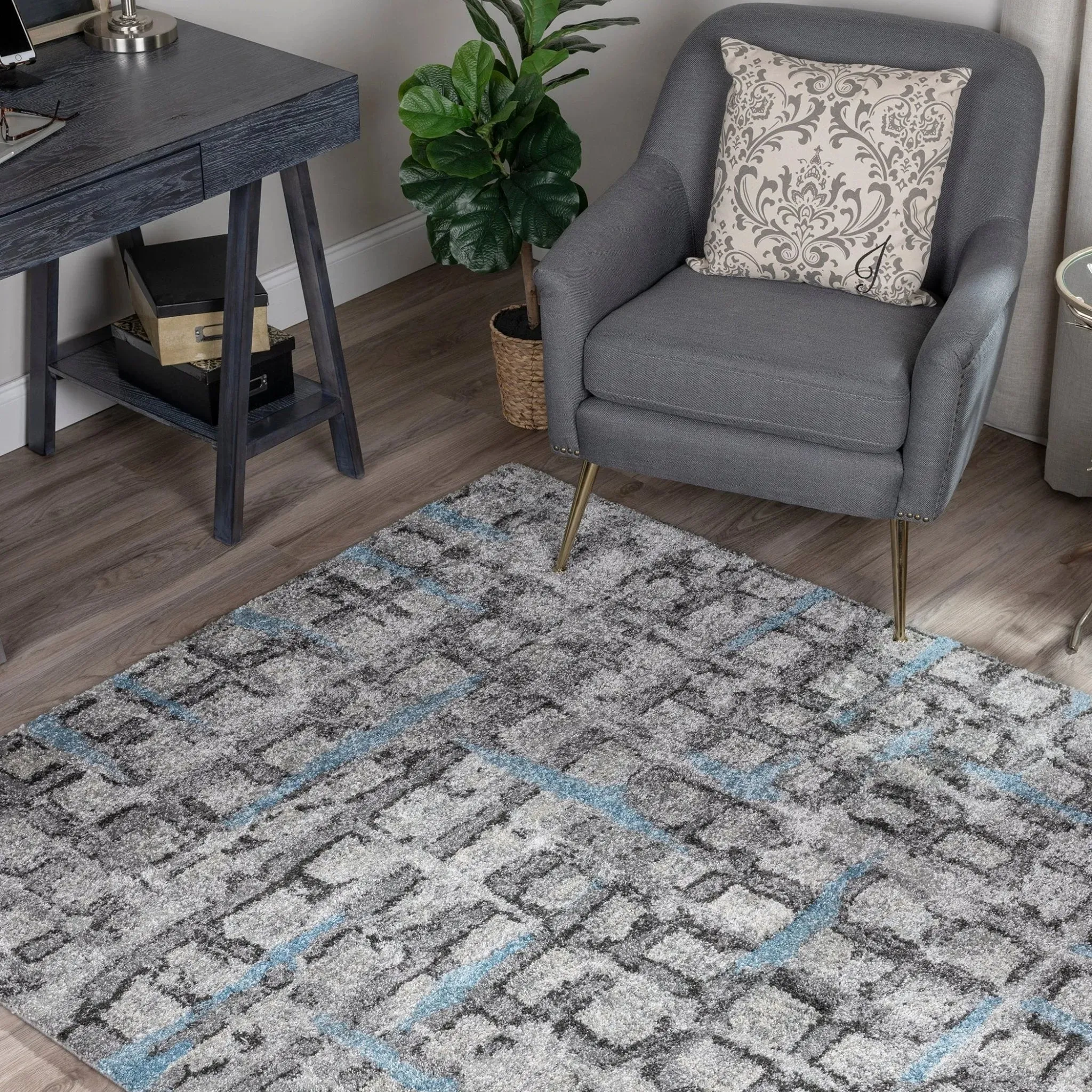 Aero AE7 Pewter Rug