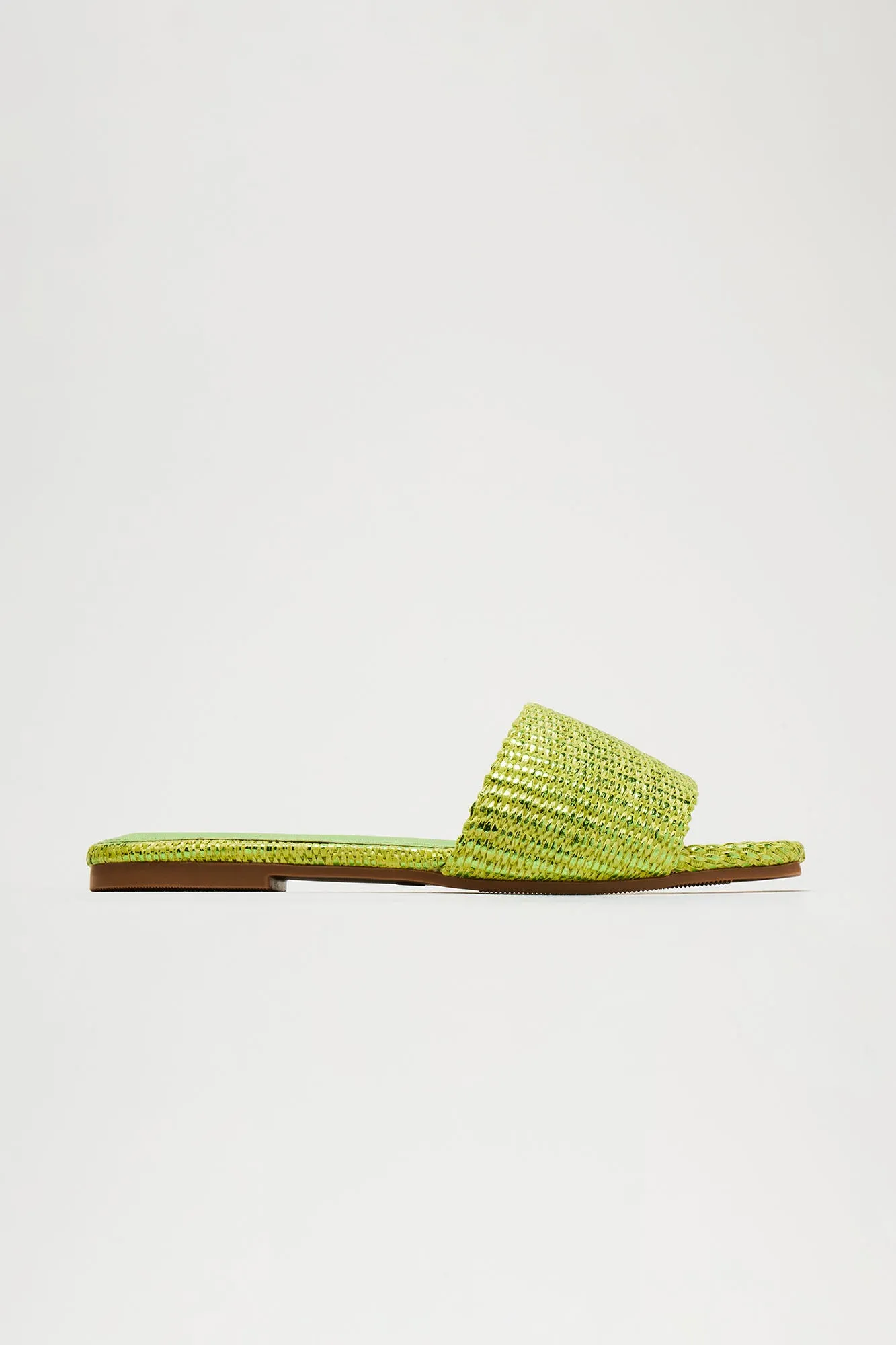 Always Good Vibes Sandals - Green