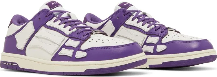 Amiri Skel Top Purple White Sneakers