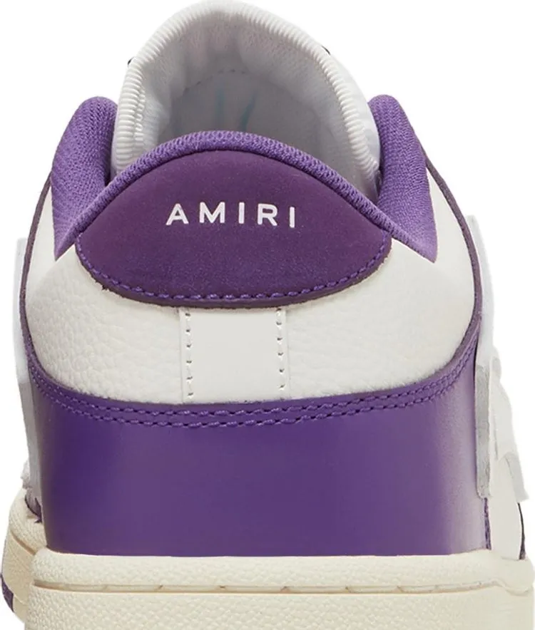 Amiri Skel Top Purple White Sneakers