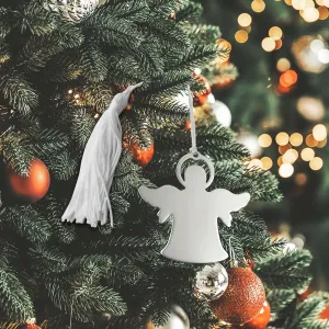 Angel Ornament with White Tassel