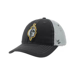 Atlanta Gladiators Charcoal/Lt Gray University Snap Adjustable Hat