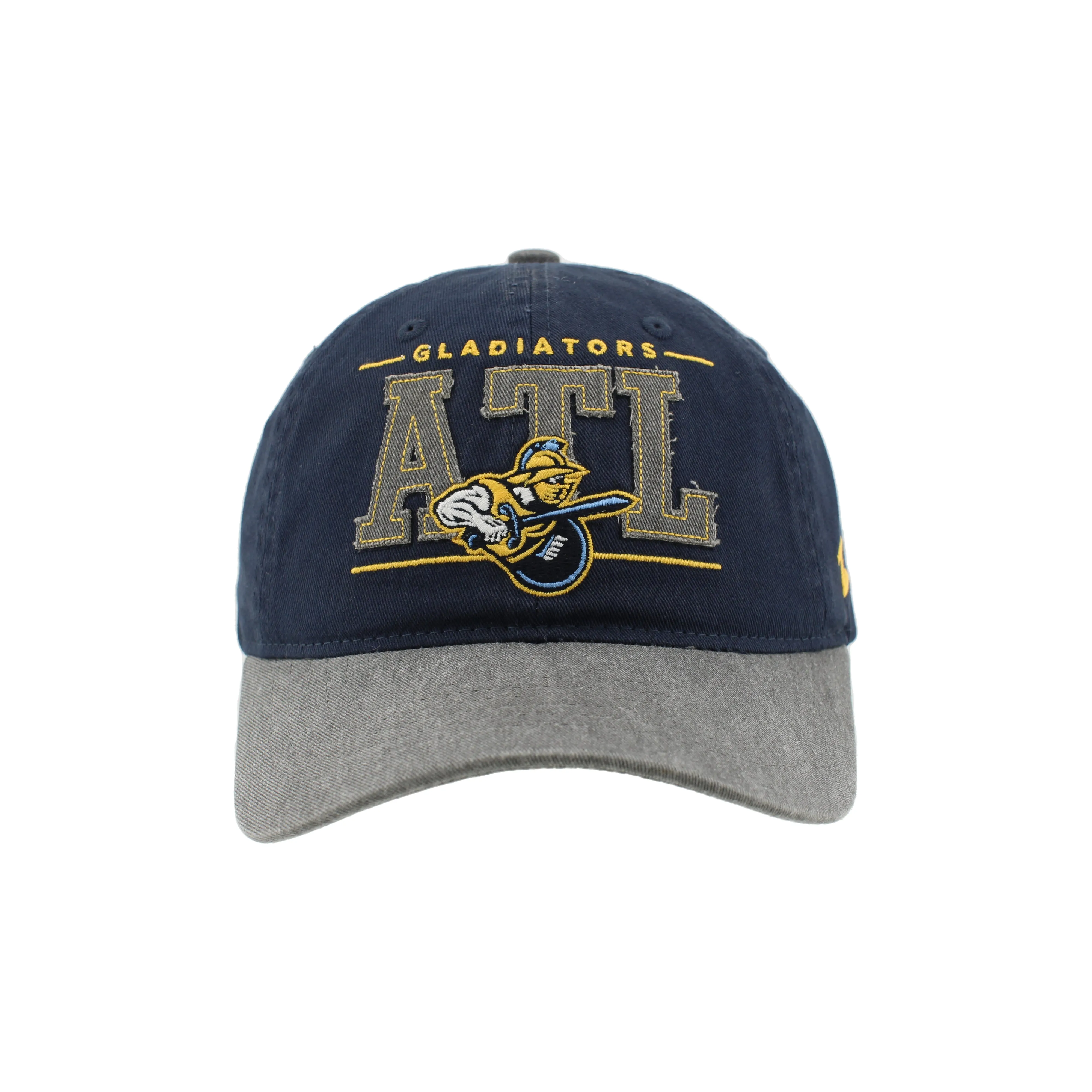 Atlanta Gladiators Dark Navy/Heather Tradition Lettered Adjustable Hat