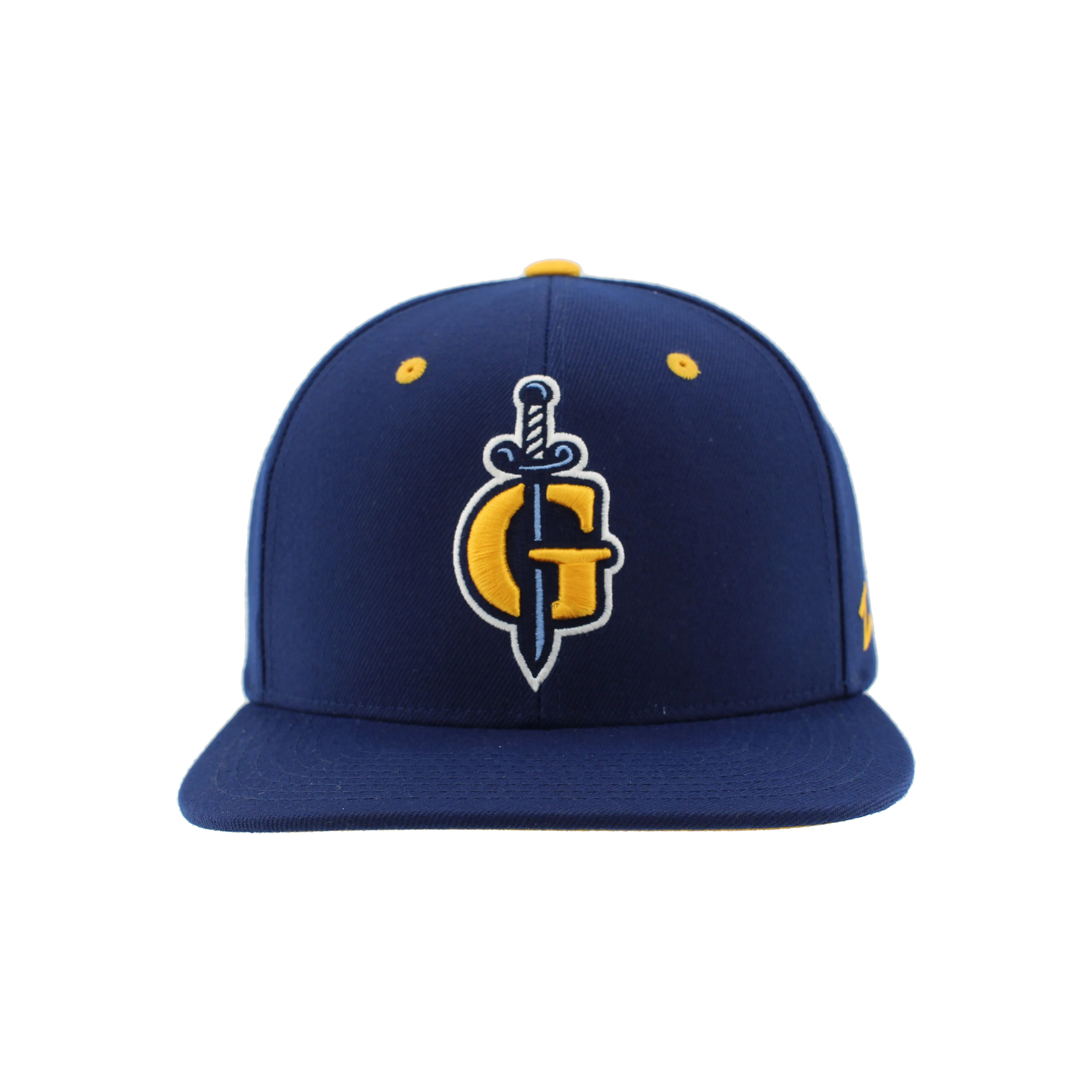 Atlanta Gladiators Navy w/ Sword logo Z11 Flat Brim Snapback