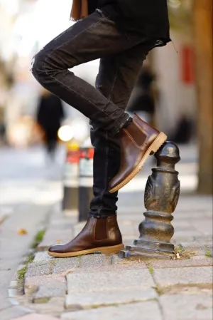 Balkan Brown Chelsea Boots