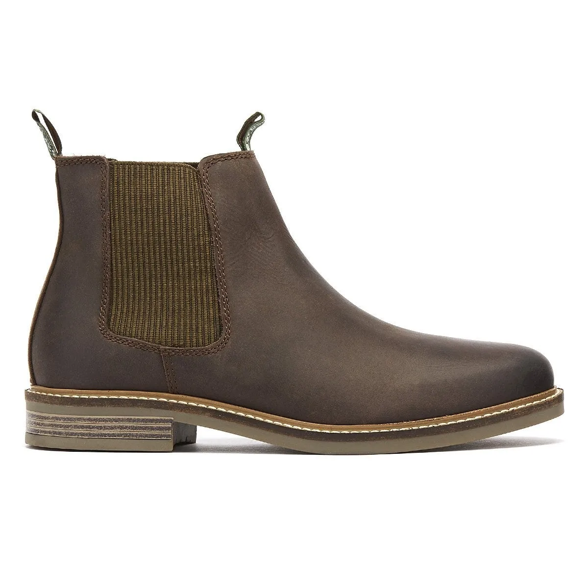 Barbour Farsley Mens Brown Chelsea Boots