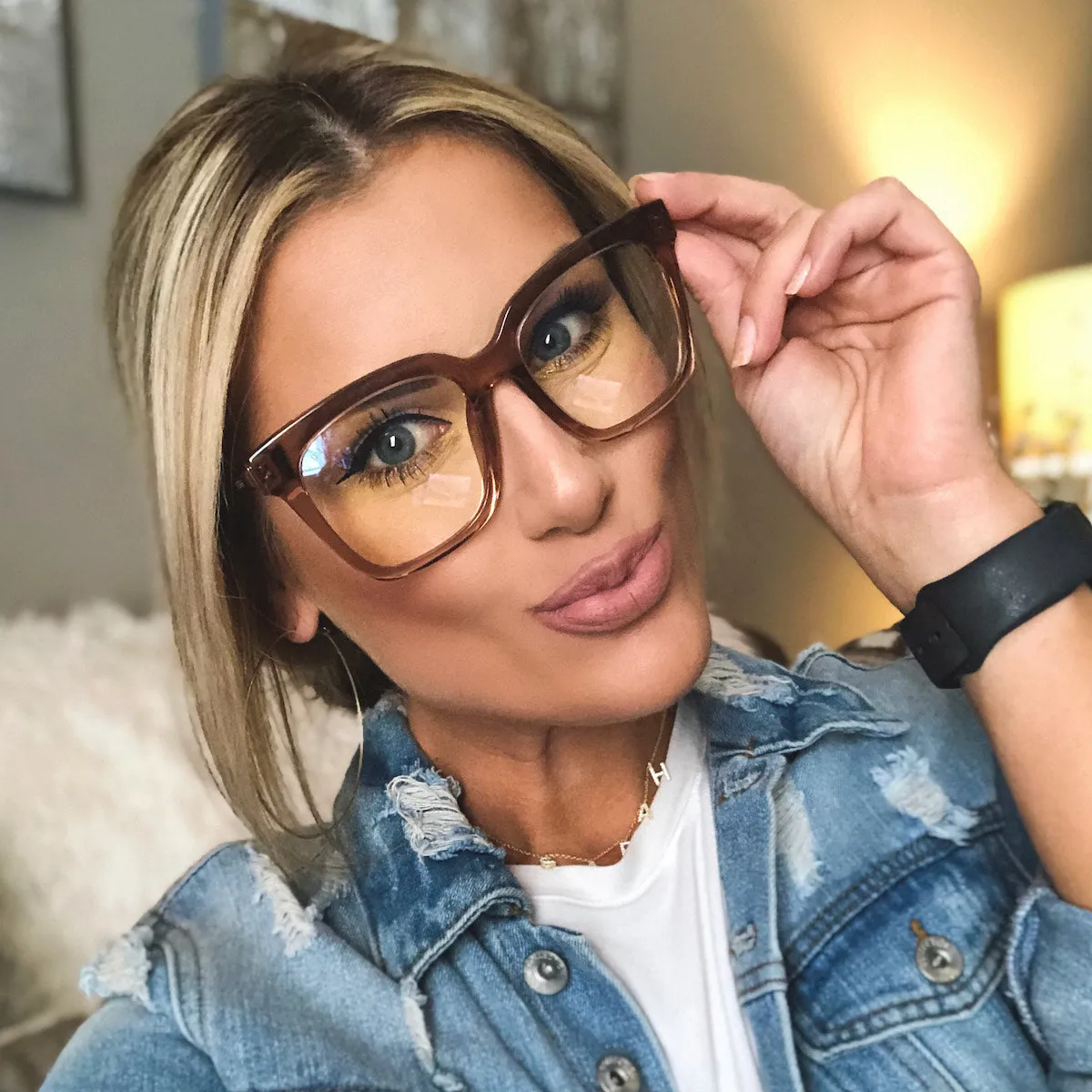 BELLA - HIMALAYAN TORTOISE   BLUE LIGHT TECHNOLOGY GLASSES