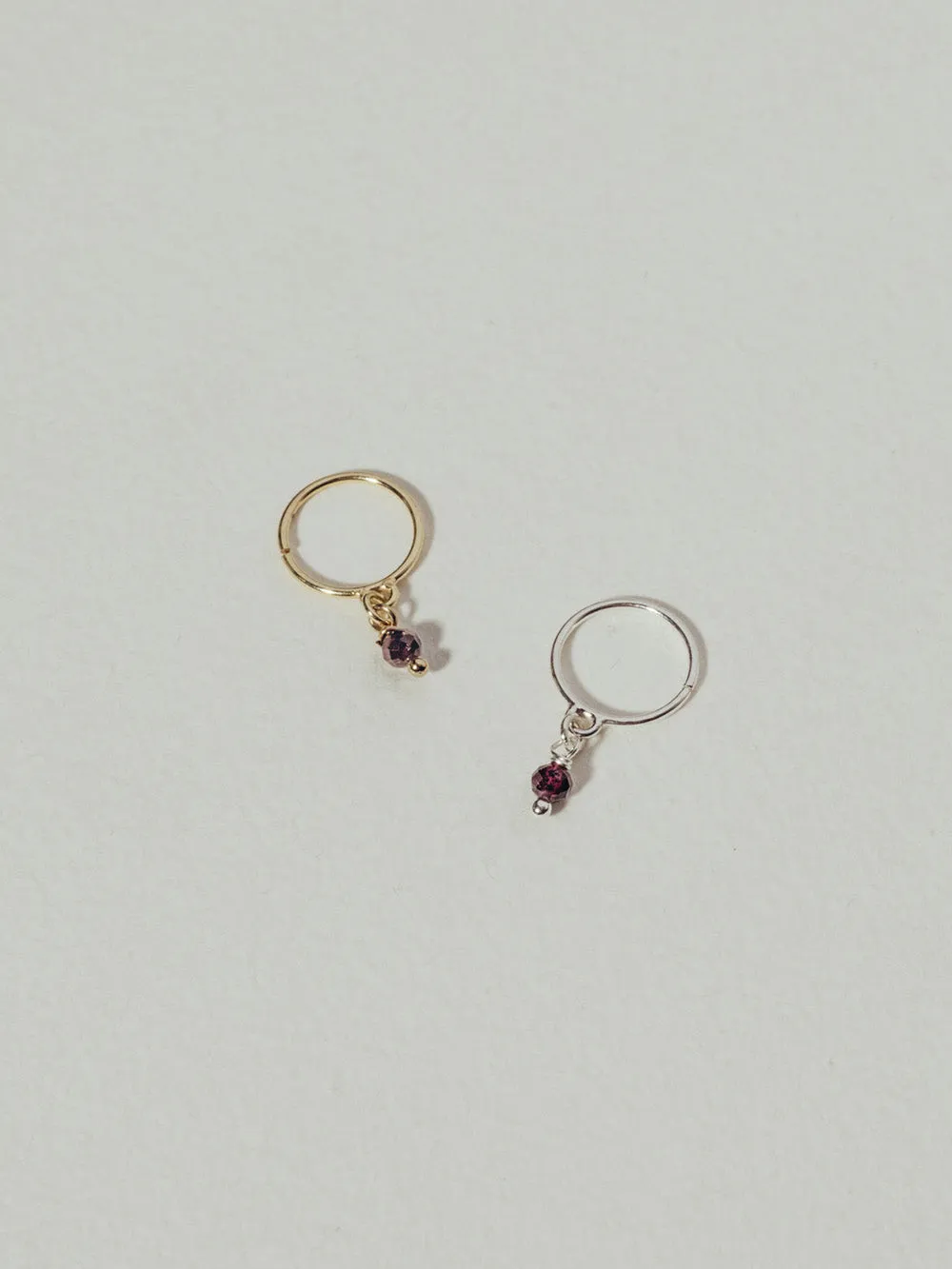 Bestie Birthstone January - Red Garnet | 925 Sterling Silver