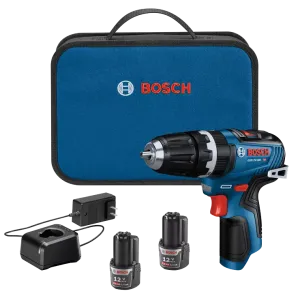 BOSCH 12V MAX 3/8" Hammer Drill/Driver Kit