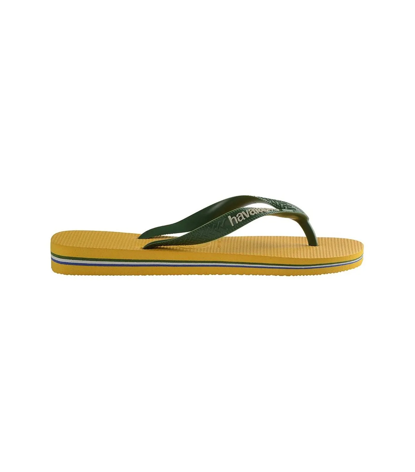 Brazil Logo Flip Flops - Banana Yellow