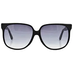 BRILL Black Fashion-Forward Sunglasses