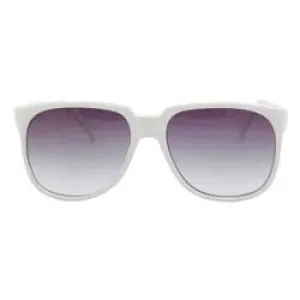 BRILL White Fashion-Forward Sunglasses