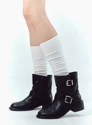 Buckle Ankle Boots IL303