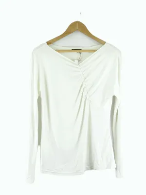 Chelsea Design White Long Sleeve With Beads