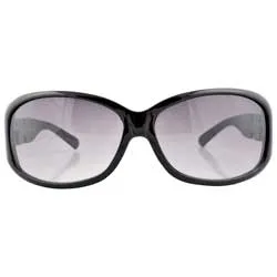 CHRISTIE Black Fashion-Forward Y2K Sunglasses