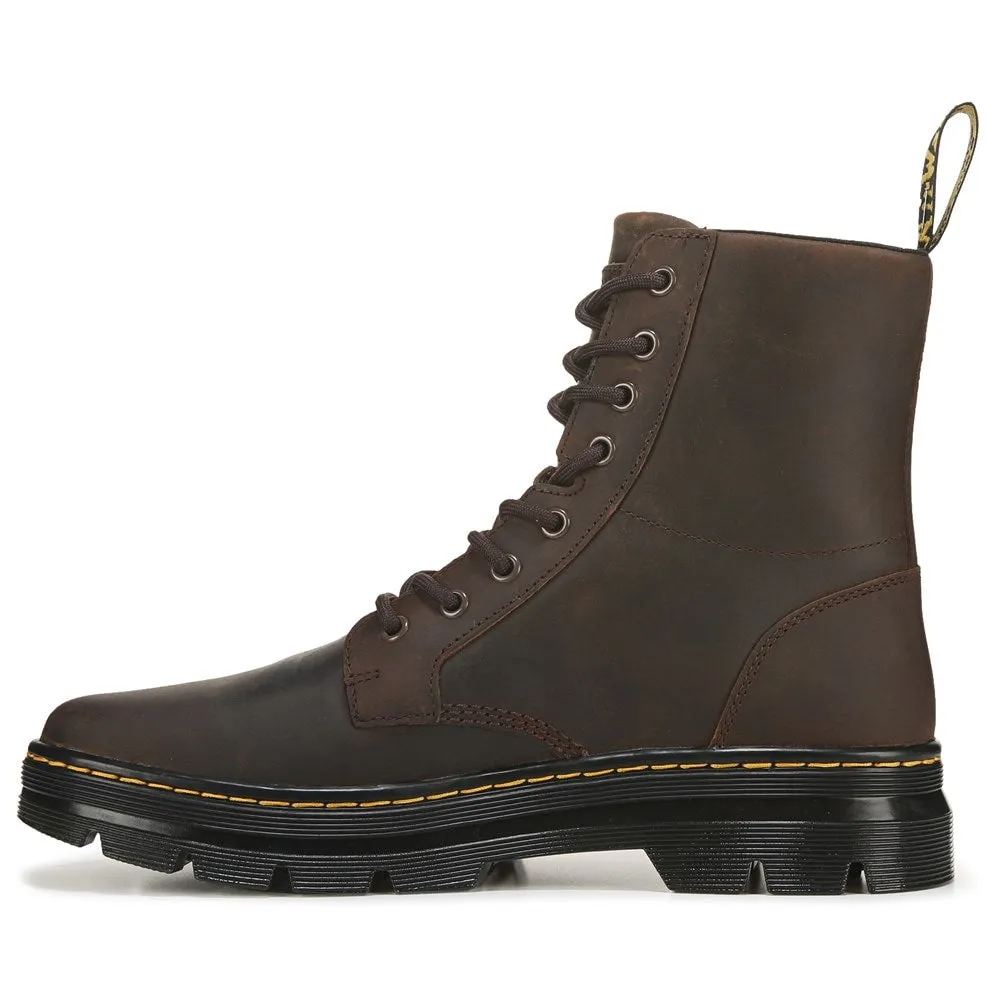 Combs Dr Casual Combat Boots Martens, brown