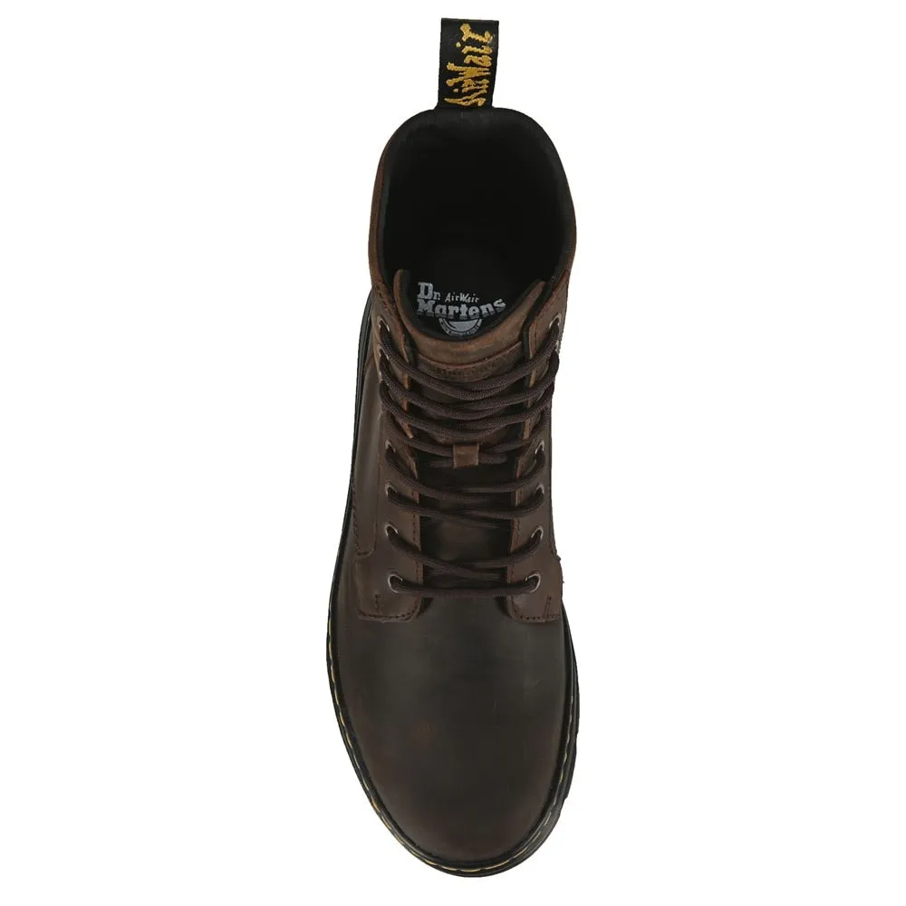 Combs Dr Casual Combat Boots Martens, brown