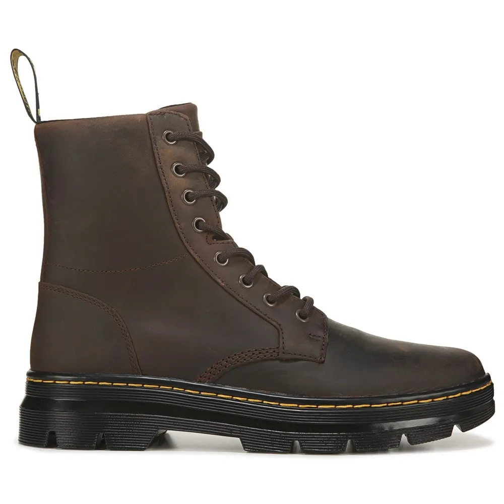 Combs Dr Casual Combat Boots Martens, brown