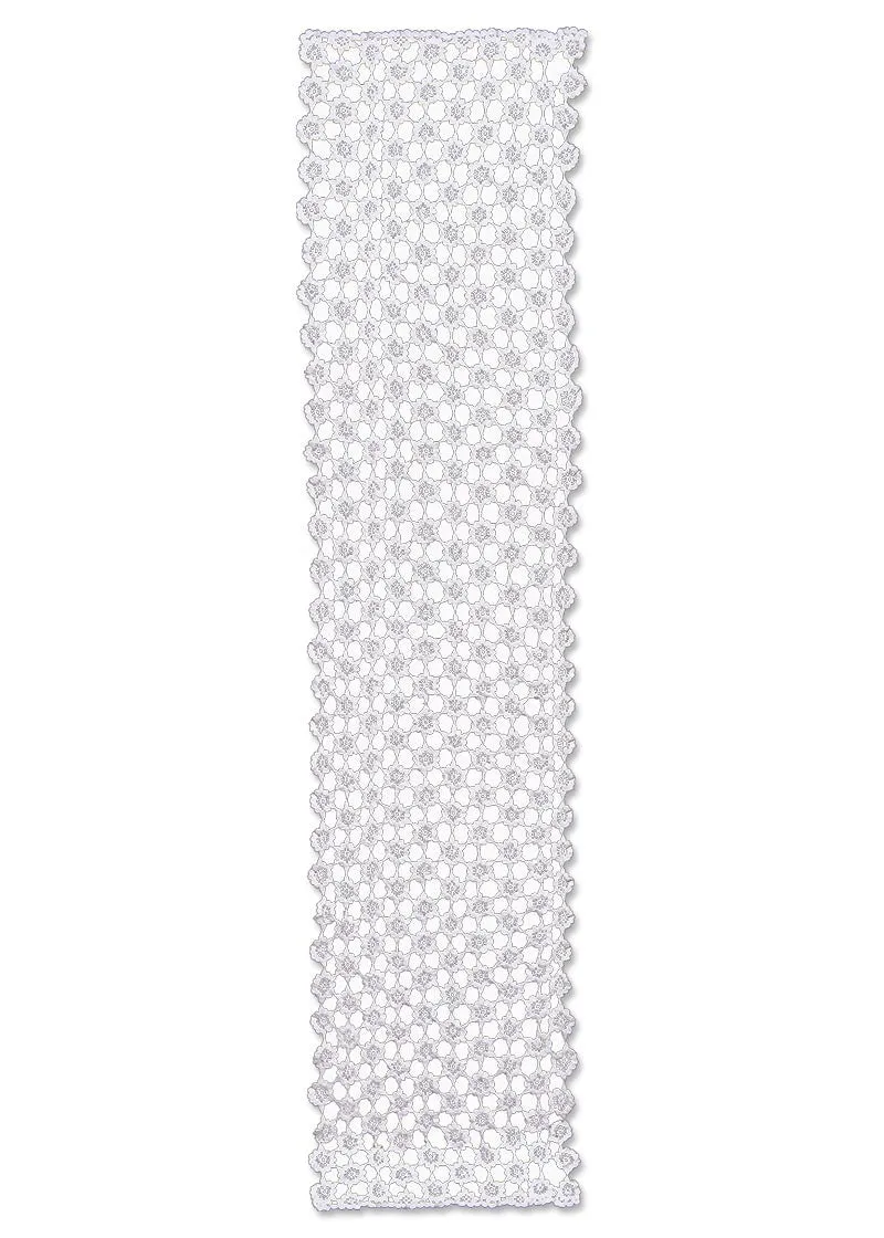 Crochet Envy Pearl Table Runners 60"