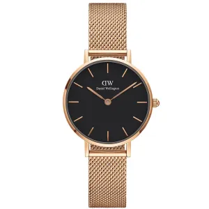 Daniel Wellington Petite Melrose Ladies Rose Gold Watch DW00600217