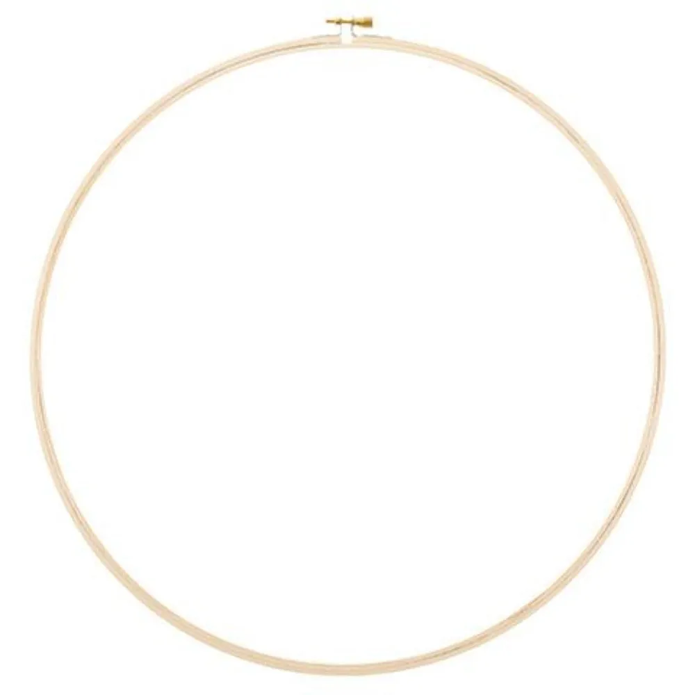 Darice 12" High Quality Round Wooden Embroidery Hoop