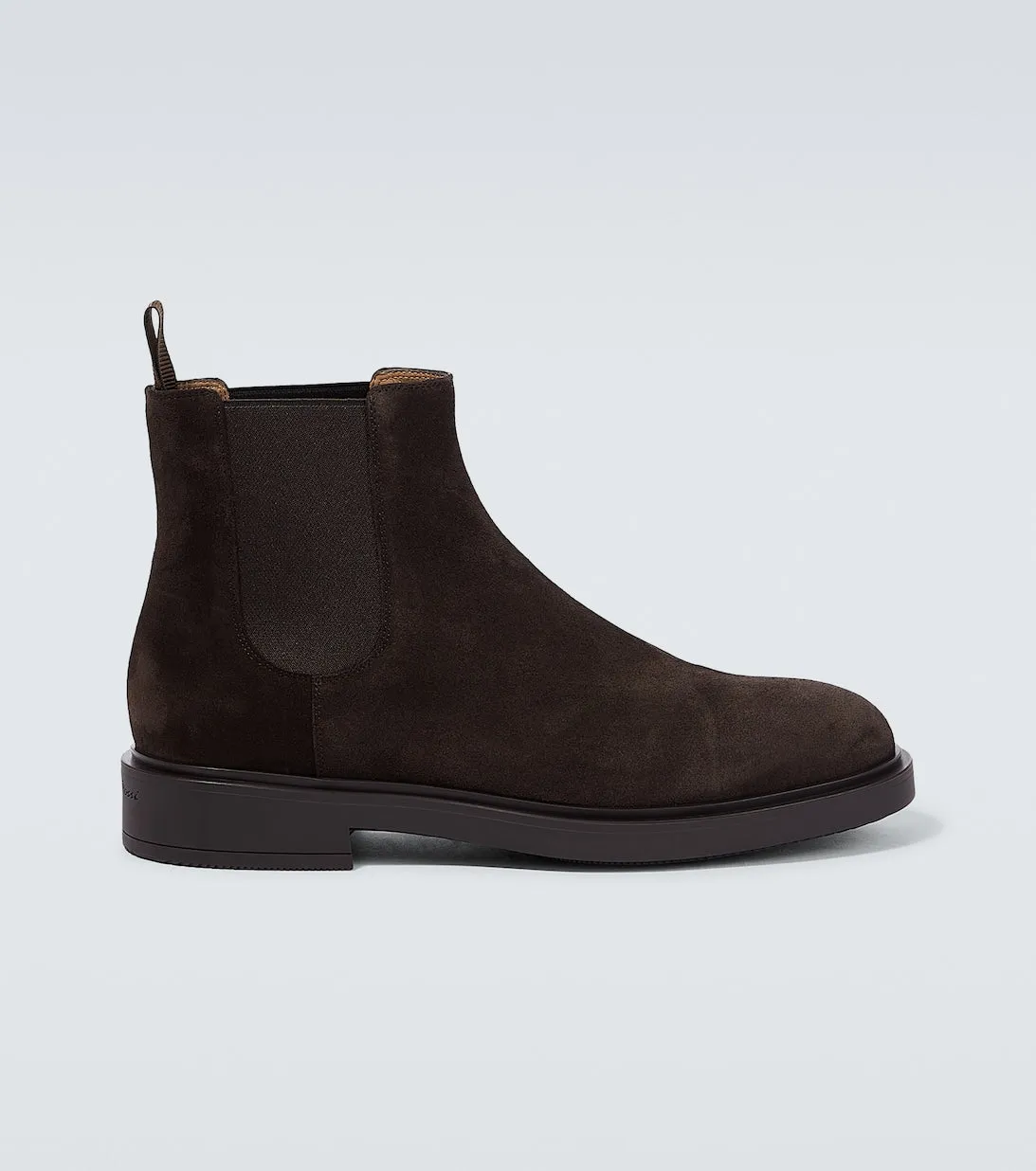 Douglas Gianvito Rossi suede Chelsea boots, brown