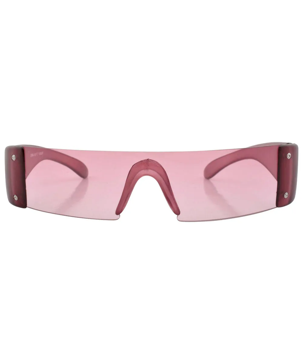 DRATZ Pink Fashion-Forward Sunglasses