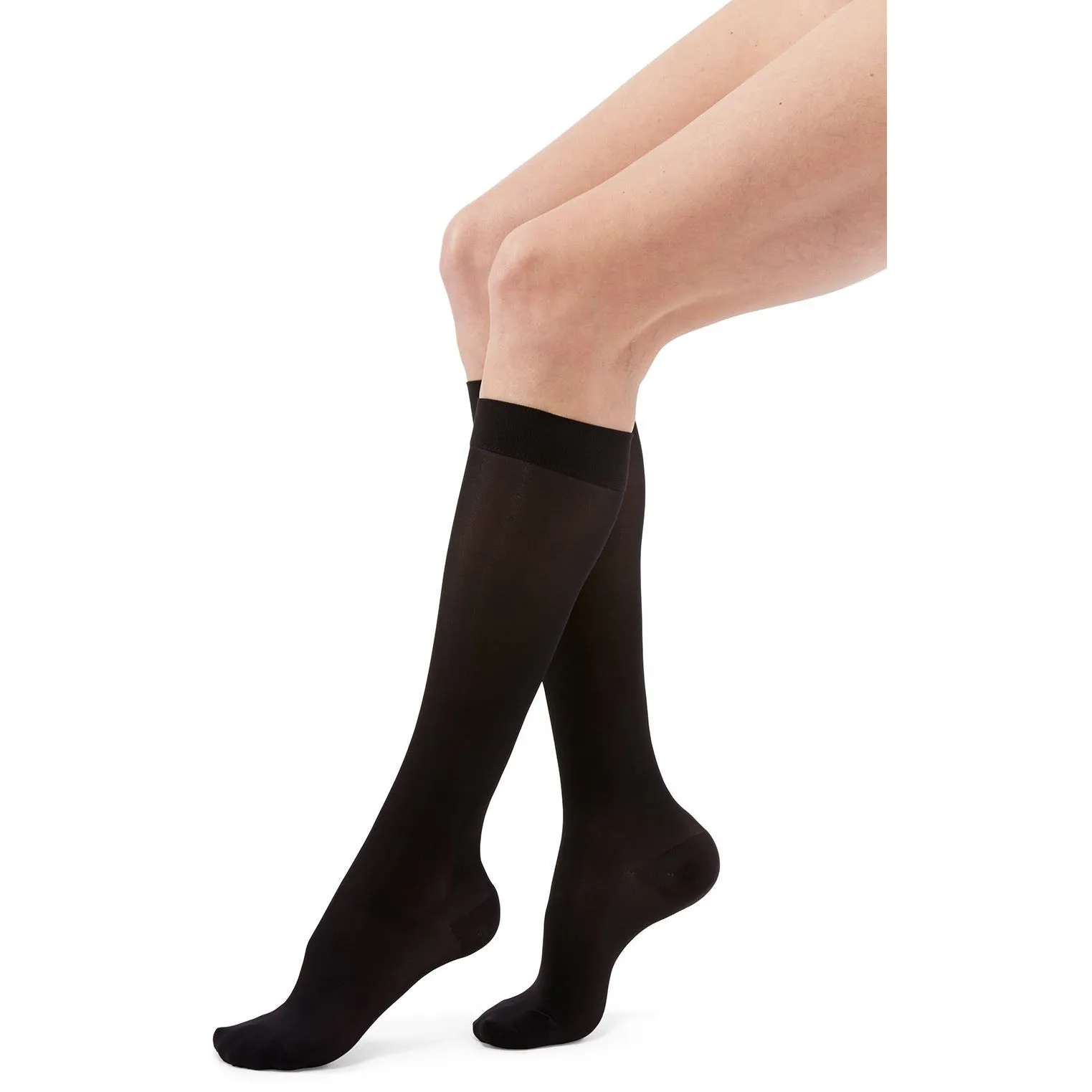 Duomed Transparent Women's Knee High 20-30 mmHg