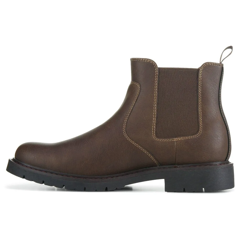 Durham Dockers Men's Chelsea Boots, Brown