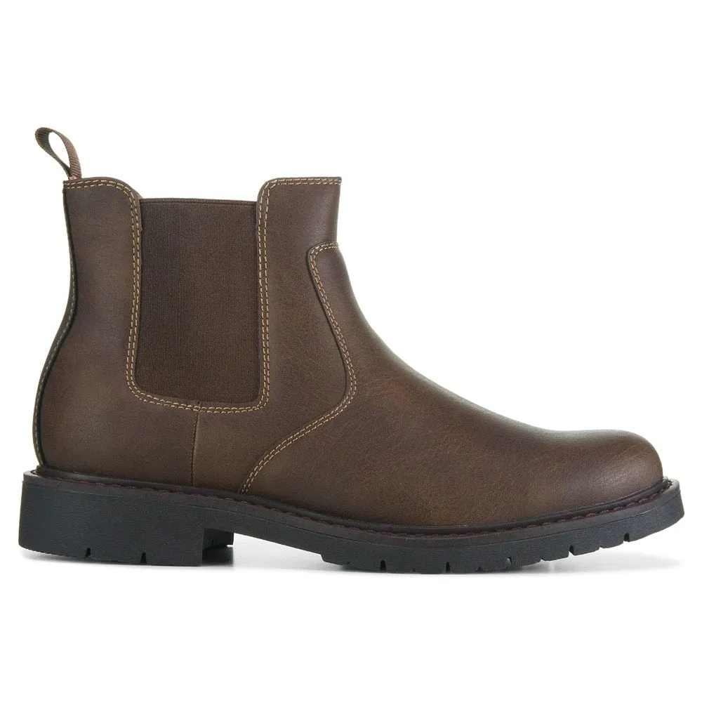 Durham Dockers Men's Chelsea Boots, Brown