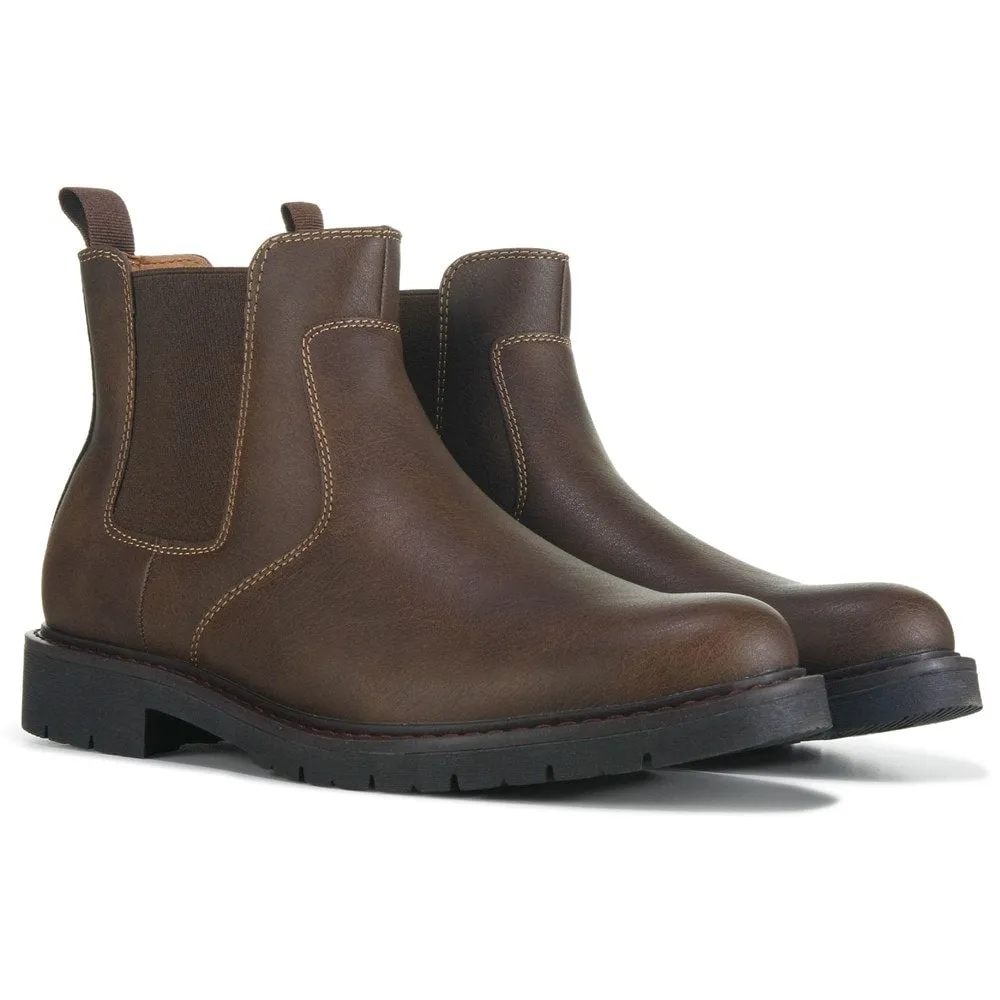 Durham Dockers Men's Chelsea Boots, Brown