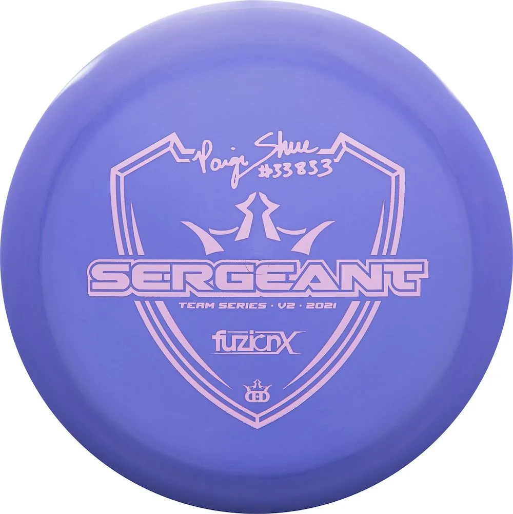 Dynamic Discs Fuzion-X Sergeant Paige Shue 2021 Disc