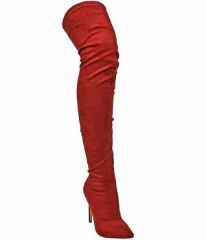 DYSON CINNAMON THIGH HIGH BOOT