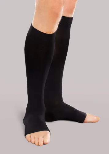 EASE Unisex Opaque Knee High, 20-30 mmHg, Open Toe