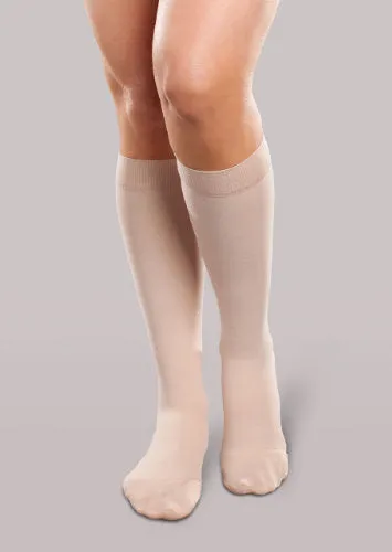 EASE Women's Opaque Knee High, 20-30 mmHg, Closed Toe