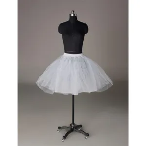 Fashion Short Wedding Dress Petticoat Accessories White LP014