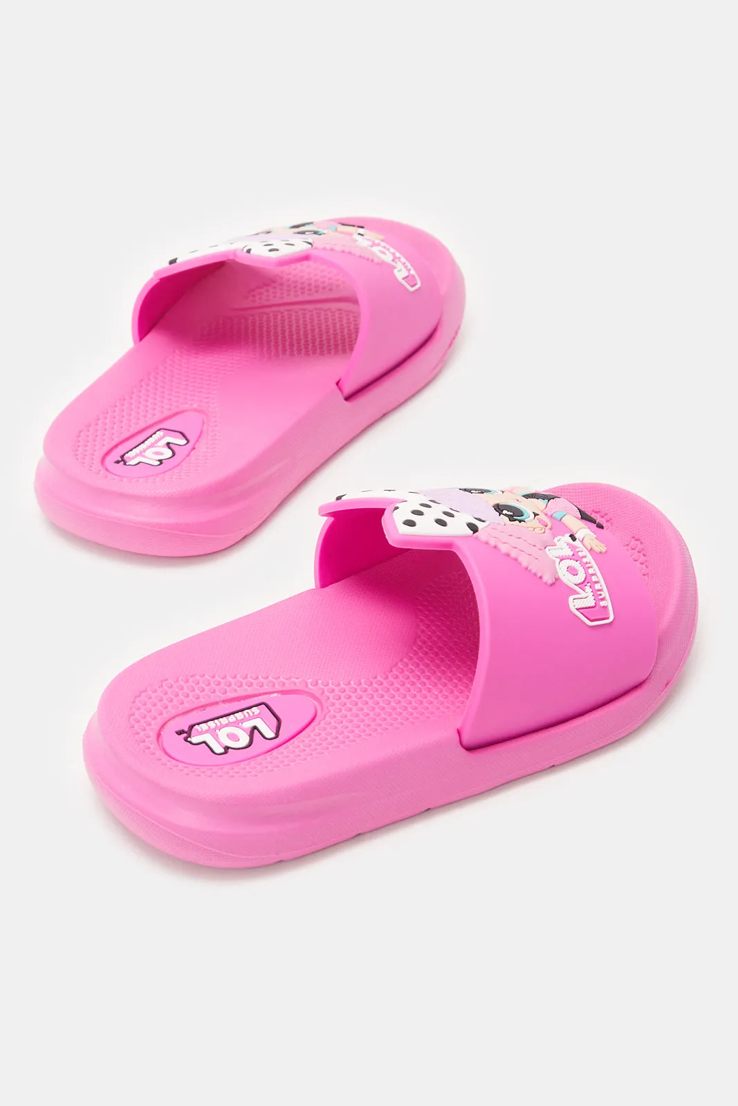 Girls Pink Lol Slide