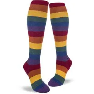 Heather Rainbow Women's Knee Highs