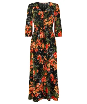 Joe Browns 14 Black Sienna Florals Dress