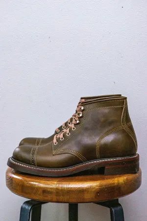 John Lofgren Combat Boot - Dark Olive Chromexcel