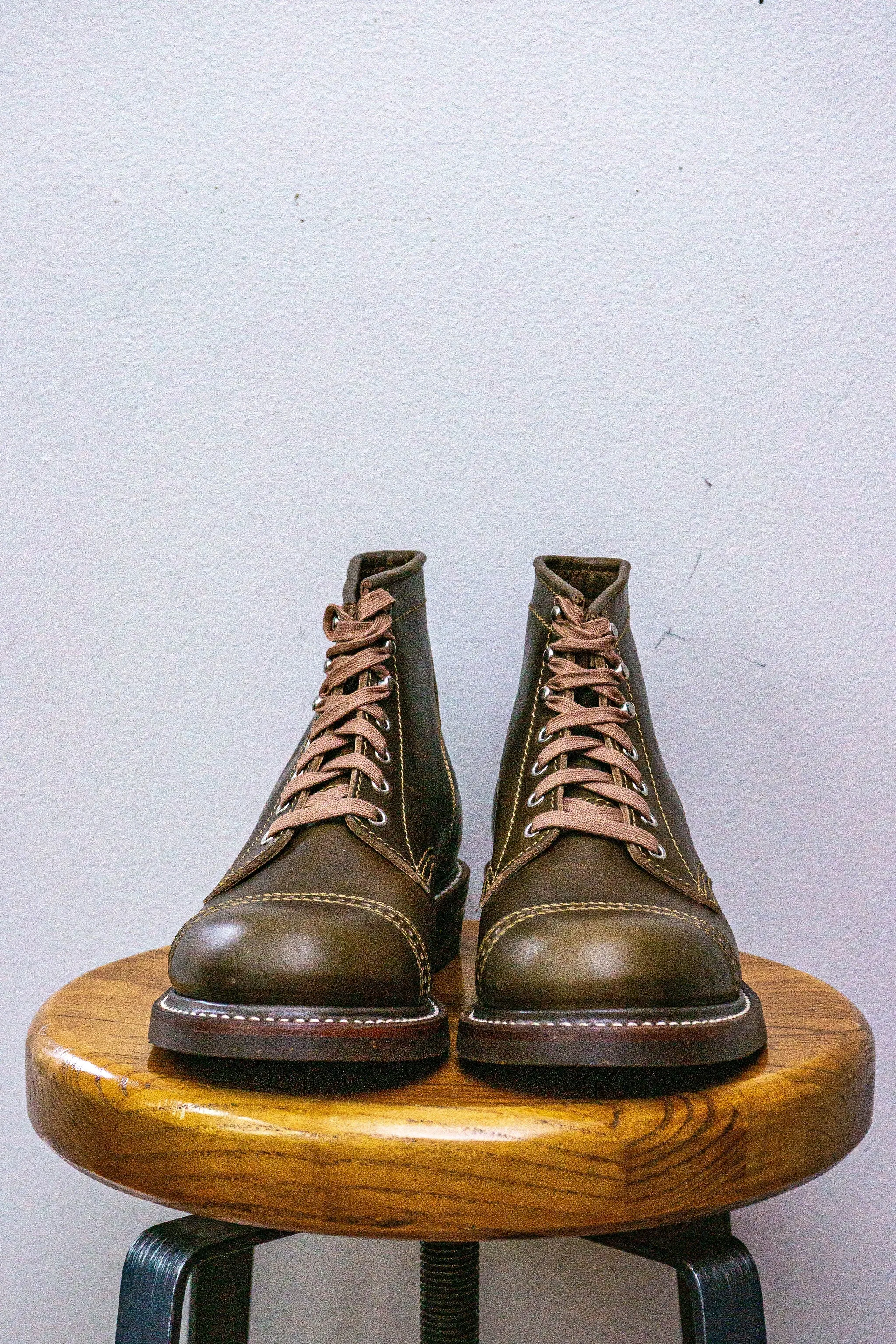 John Lofgren Combat Boot - Dark Olive Chromexcel