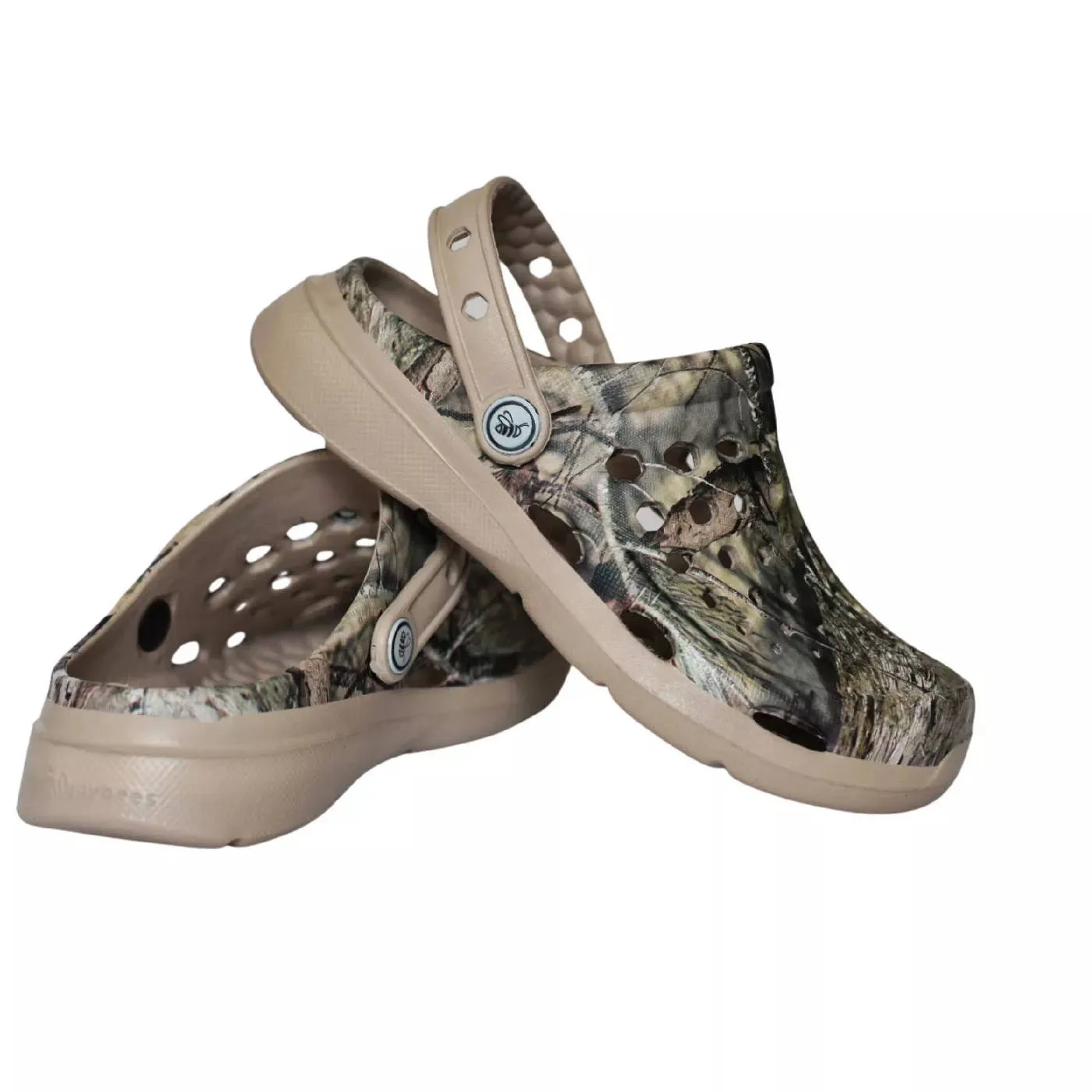 Joybees Mens Active Clog Graphic Mossy Oak Breakup Country