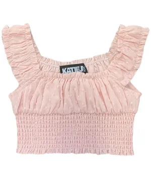 KatieJ NYC Tween Bailee Top in Pink