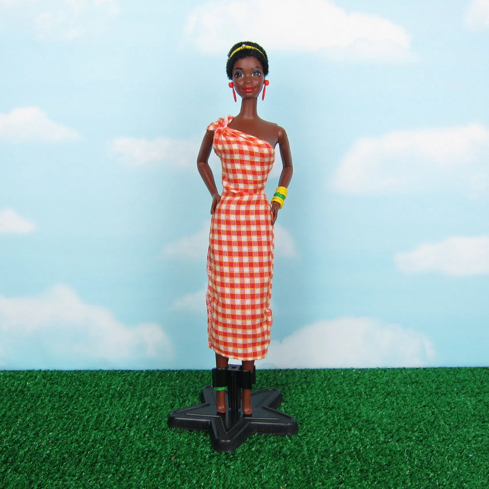 Kenyan Barbie Doll Vintage 1993 Dolls of the World #11181