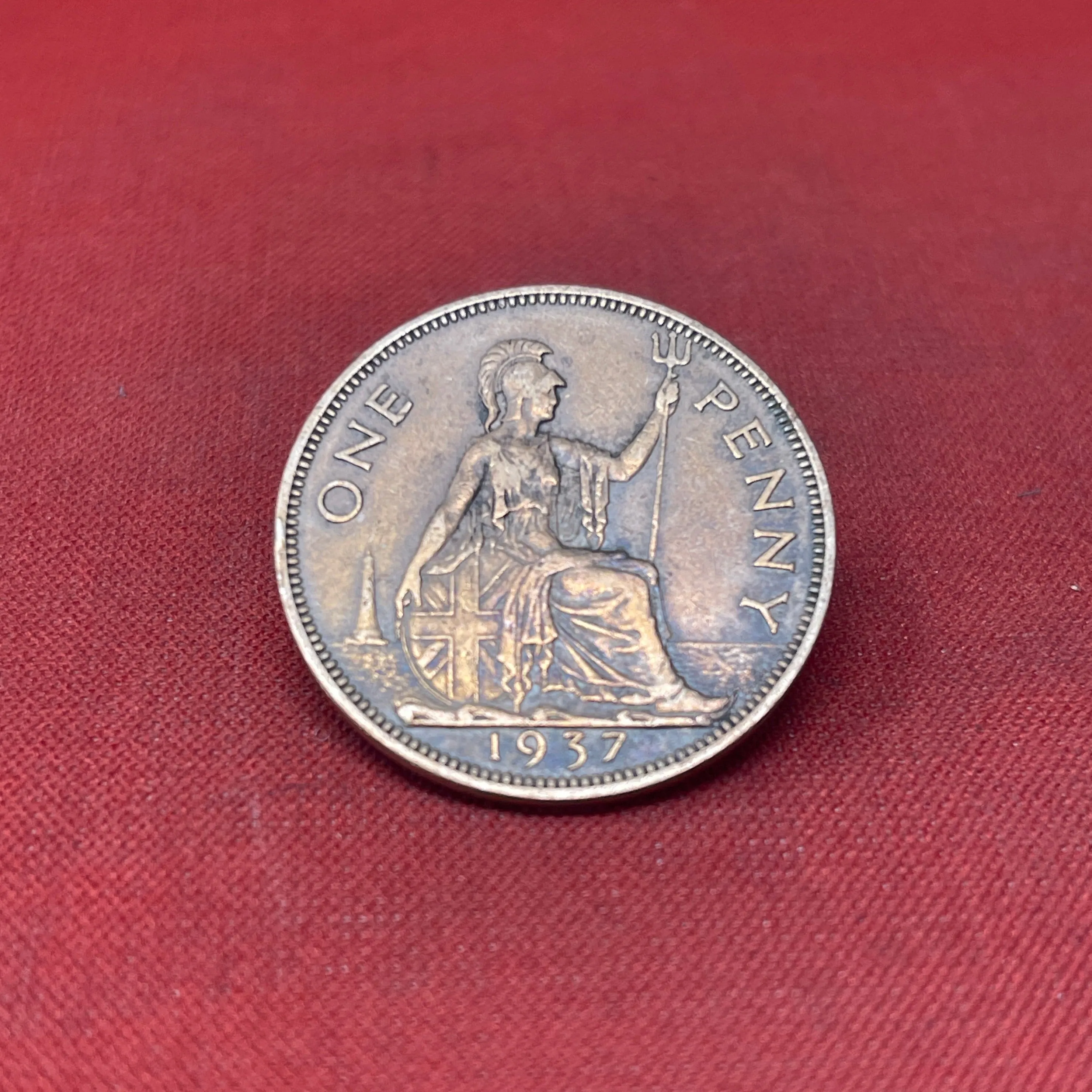 King George VI 1937 One Penny