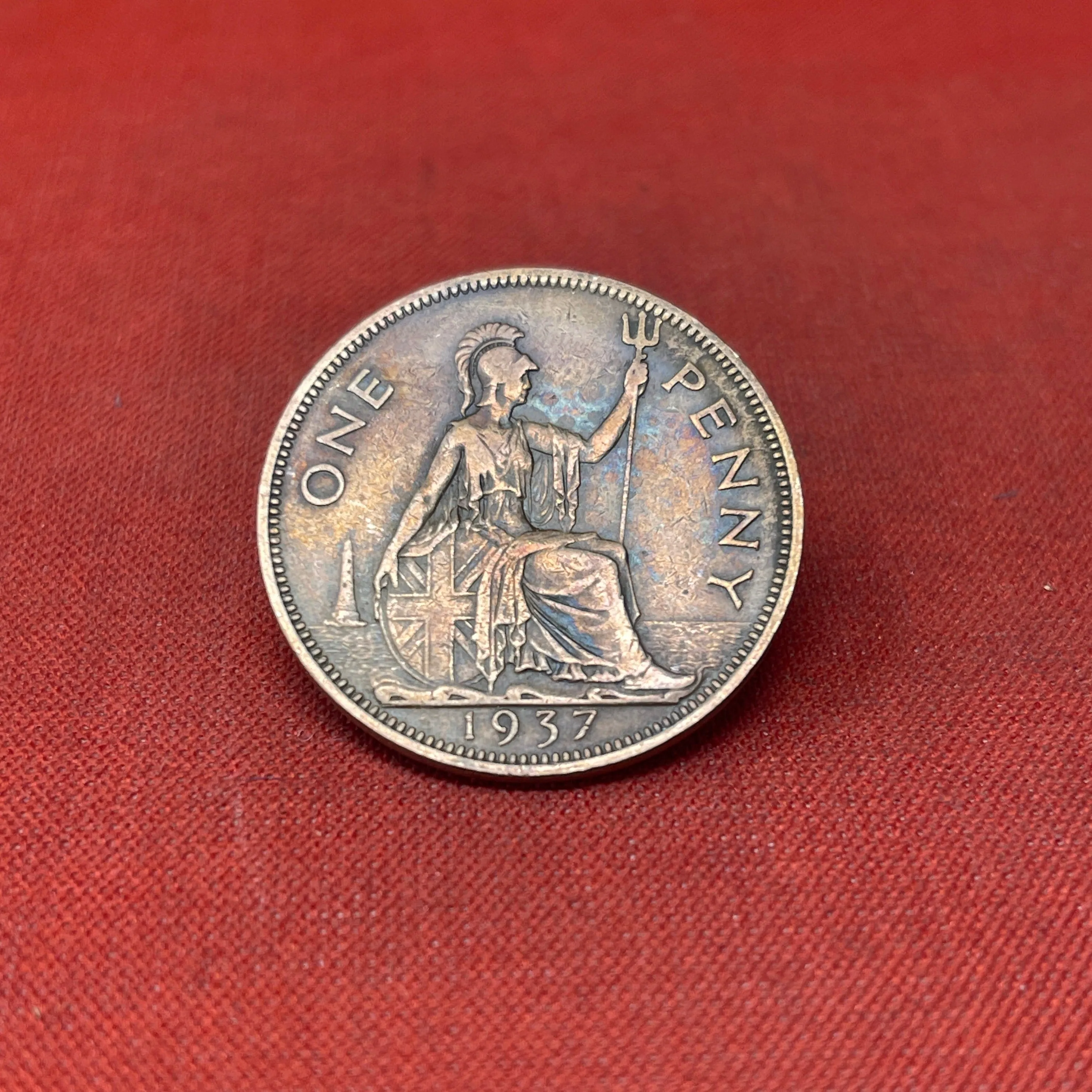 King George VI 1937 One Penny