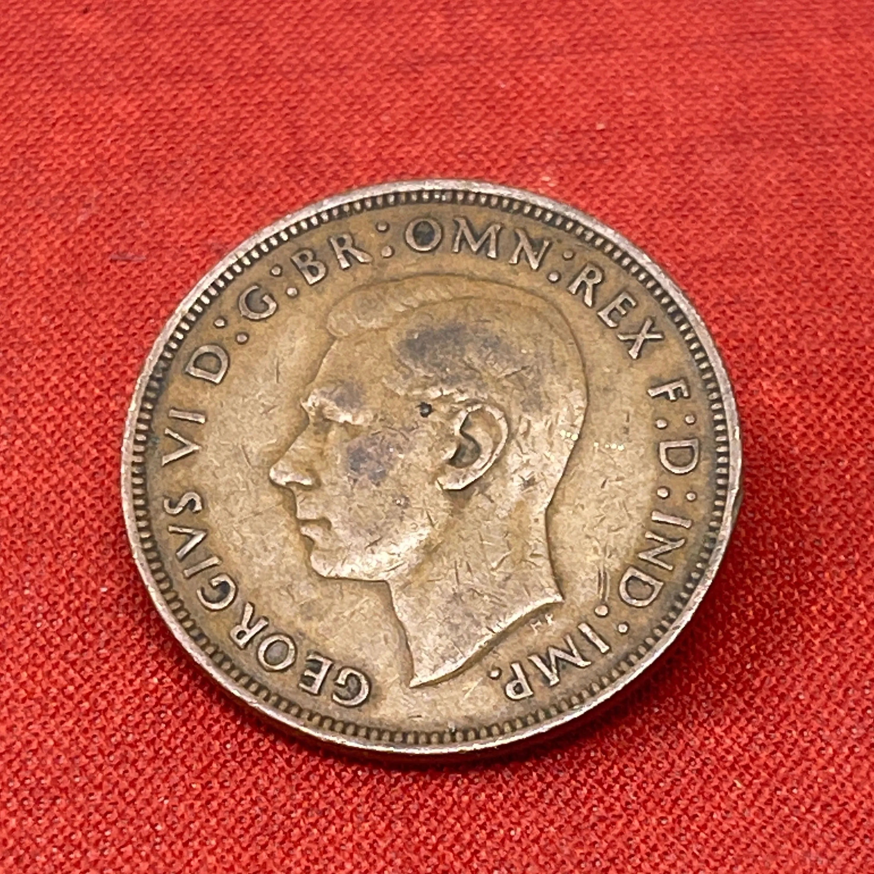 King George VI 1937 One Penny