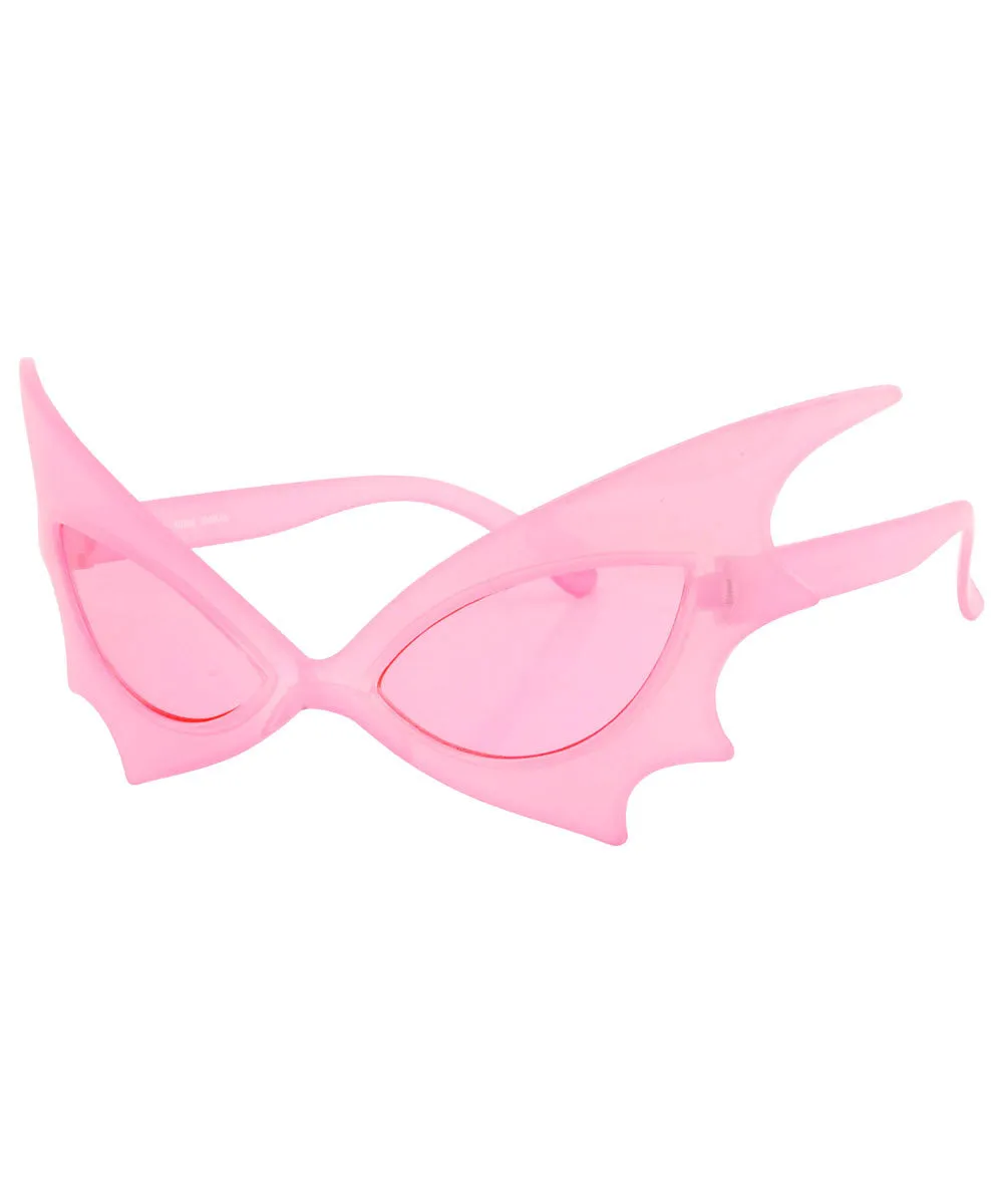 KIT KRAFT Pink Freaky Fashion-Forward Sunglasses